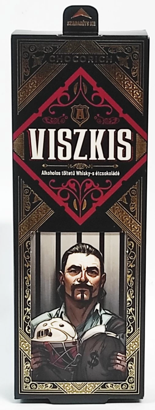 Chocorich A Viszkis Alkoholos töltetű Whisky-s Étcsokoládé Golyók 100g