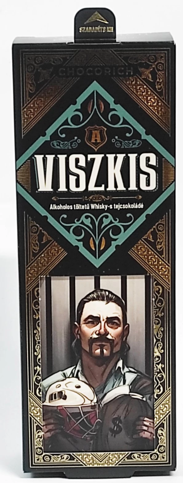 Chocorich A Viszkis Alkoholos töltetű Whisky-s Tejcsokoládé Golyók 100g