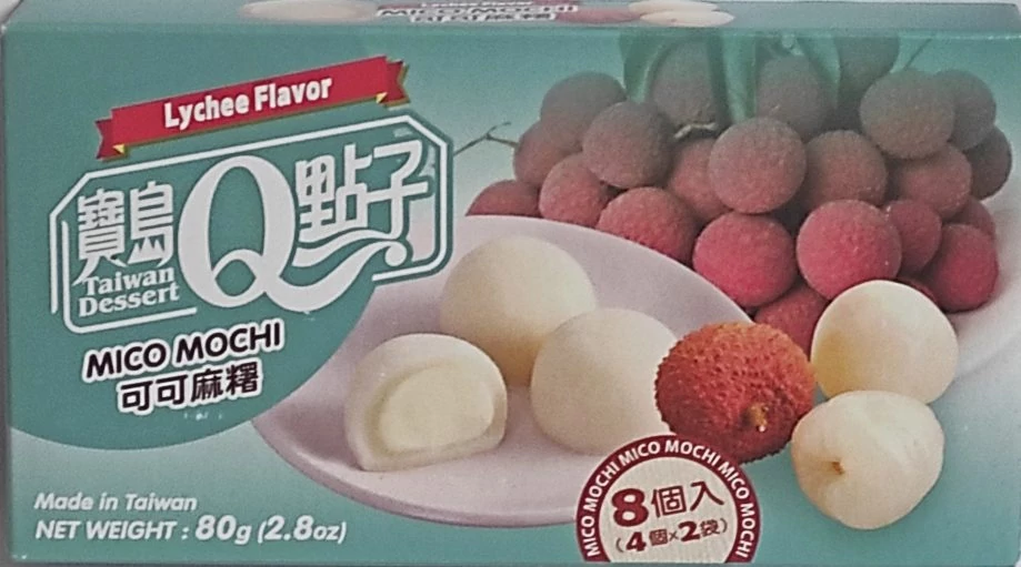 Mico Mochi Licsis Ízesítéssel 80g