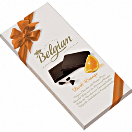 Belgian Narancsos Étcsokoládé 100g
