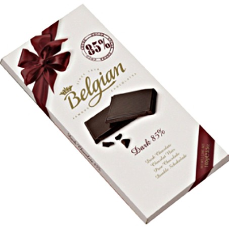 Belgian Natúr 85% Étcsokoládé 100g