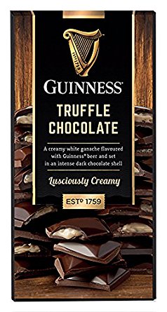 Guinness Sörös Trüffelkrémmel Töltött Étcsokoládé 90g