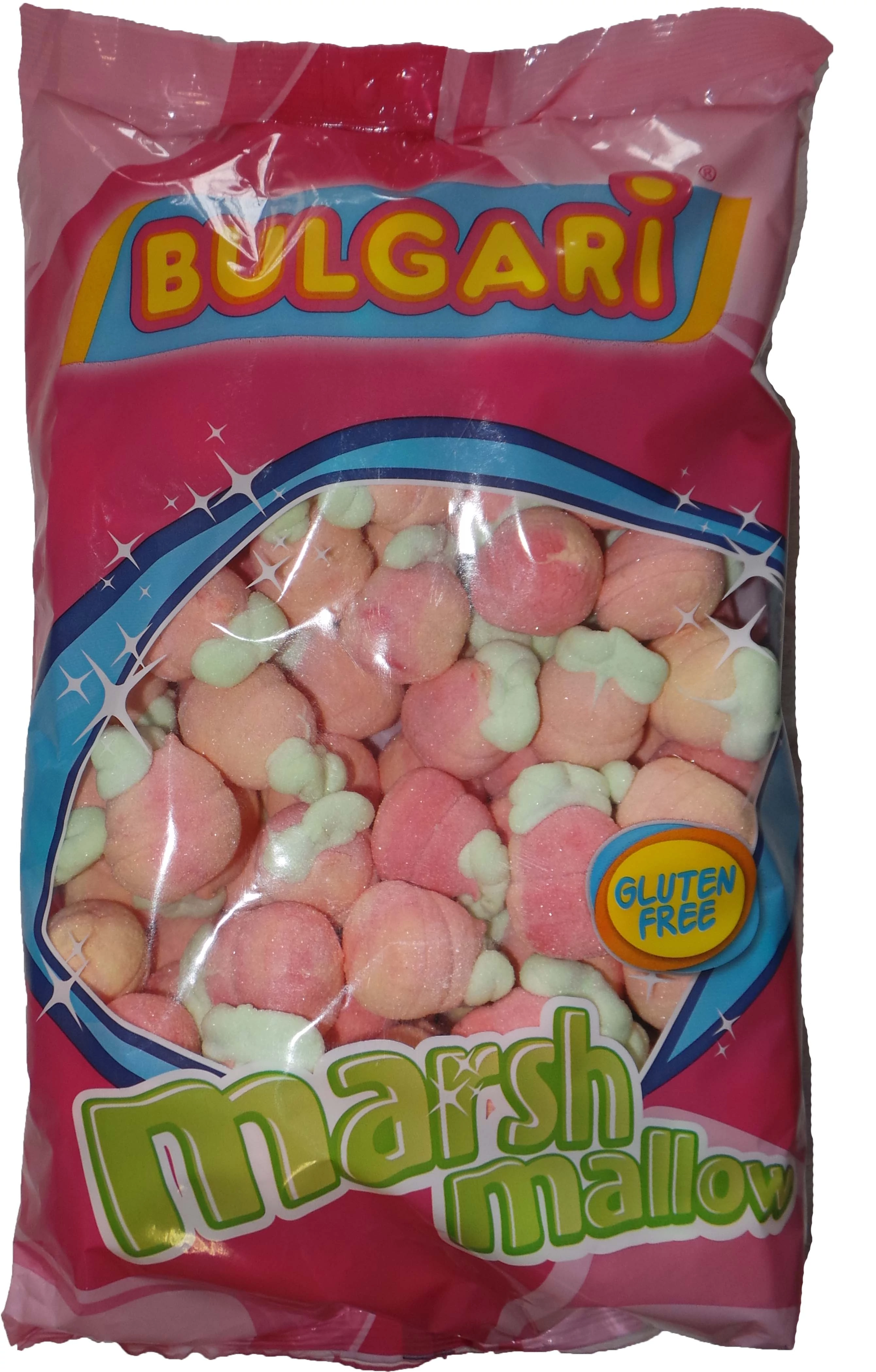 Bulgari marsh mallow őszibarack töltött pillecukor 1000g