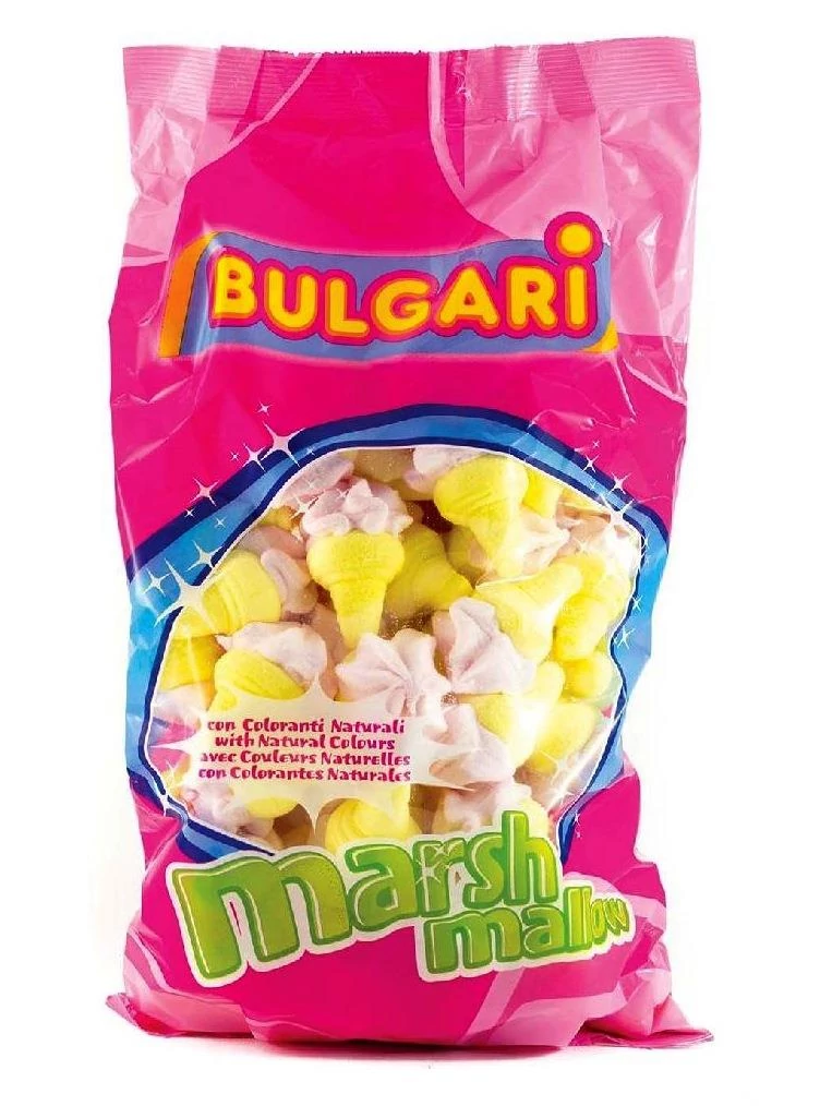 Bulgari marsh mallow fagyi pillecukor 900g