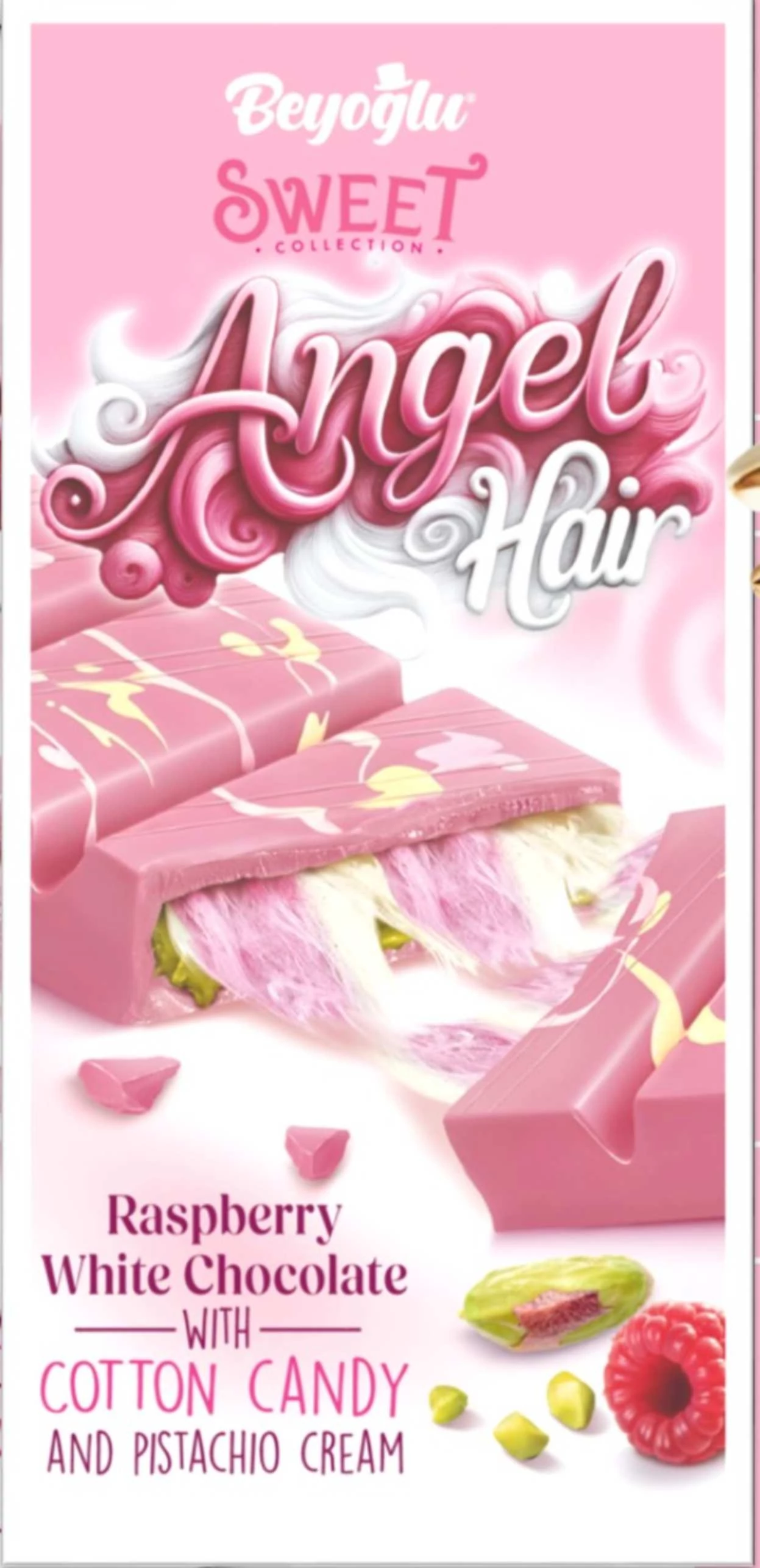 Beyoglu Angel Hair(Agyal Haj) Málnás Csokoládé 185g