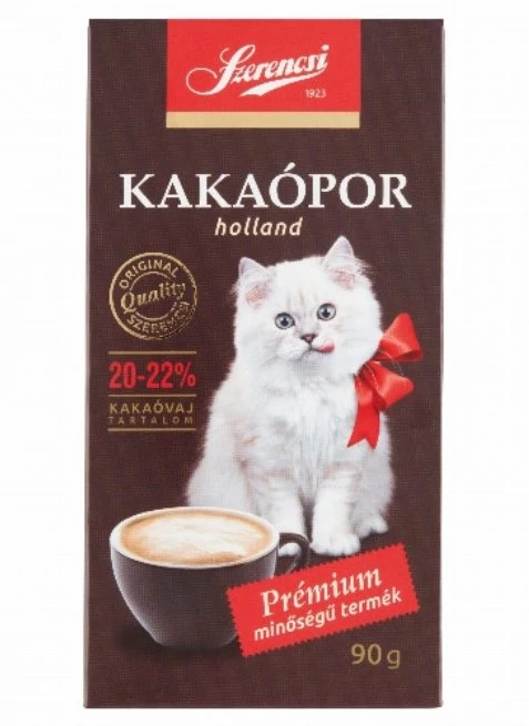 Szerencsi Prémium Kakaópor(20-22%) 20g