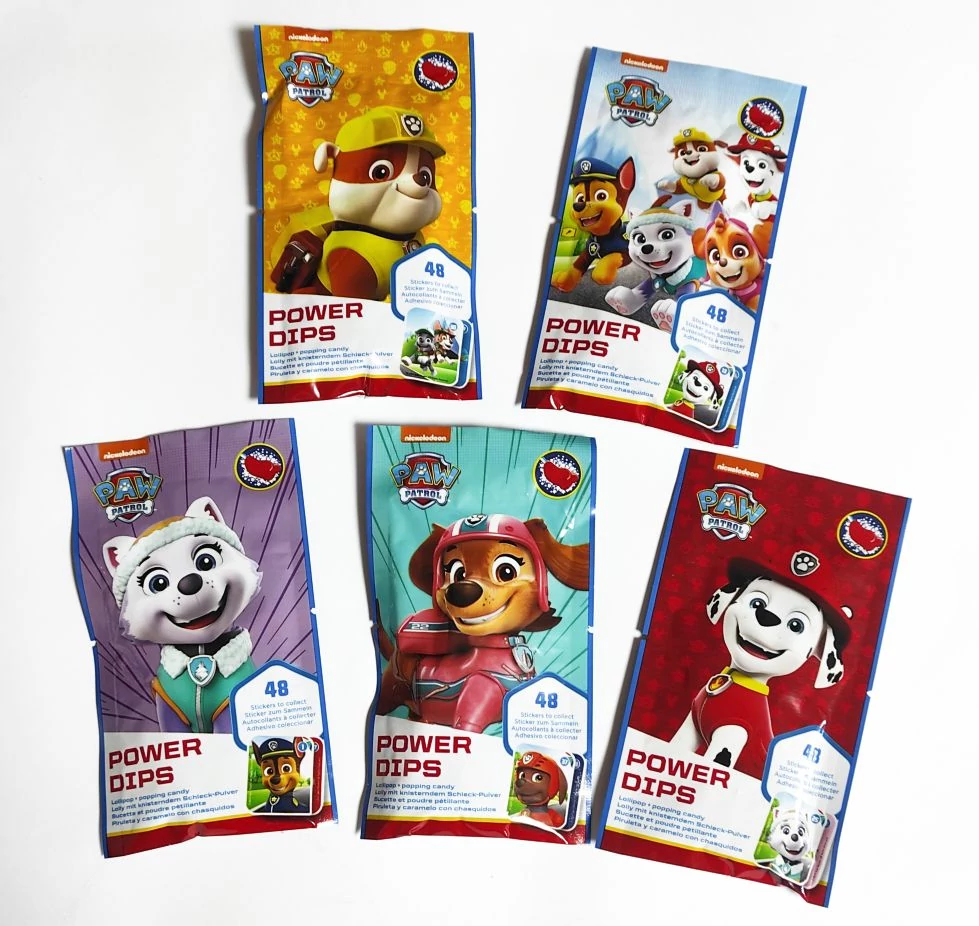 Paw Patrol Nyalóka Eper Ízű Pattogós Cukorral 12g(1db)