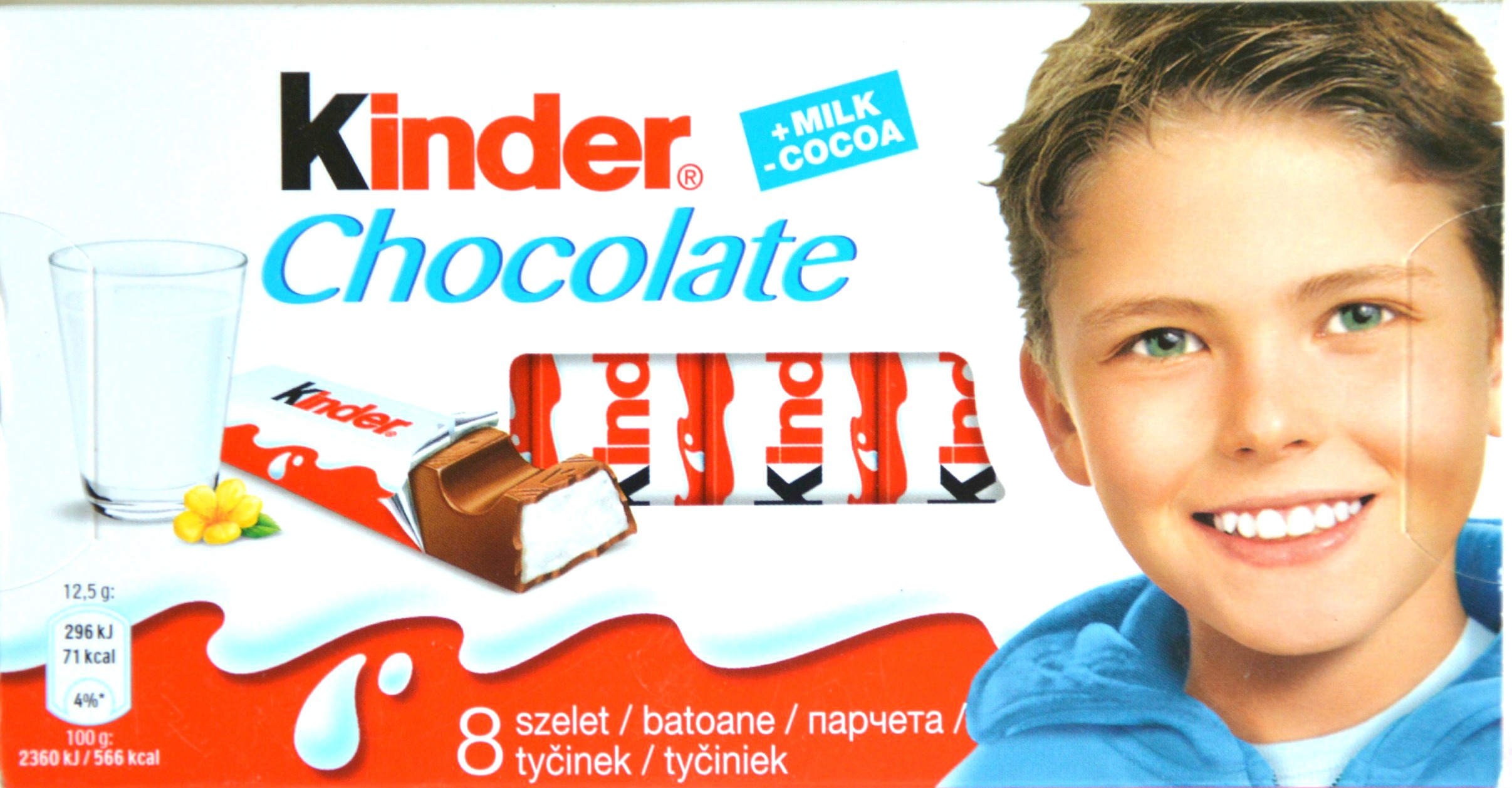 Kinder Csokoládé 8x12,5g