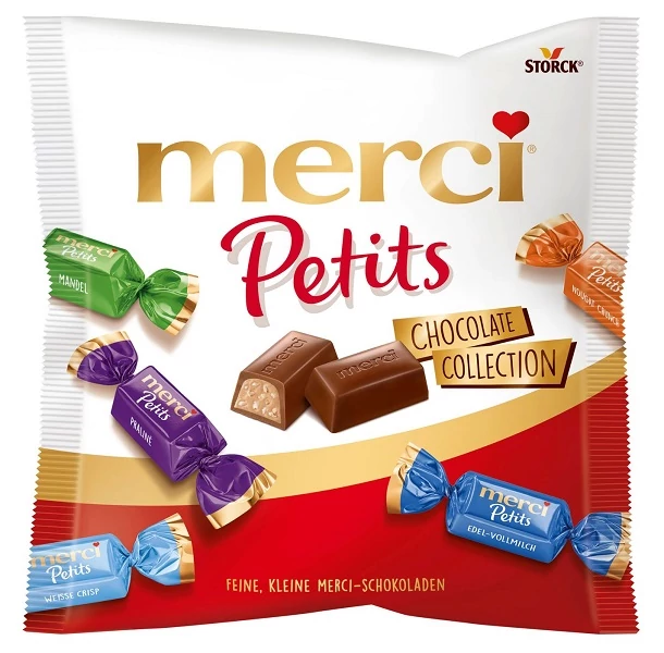 Merci Petits Töltött és Töltetlen Csokoládékülönlegesség 125g