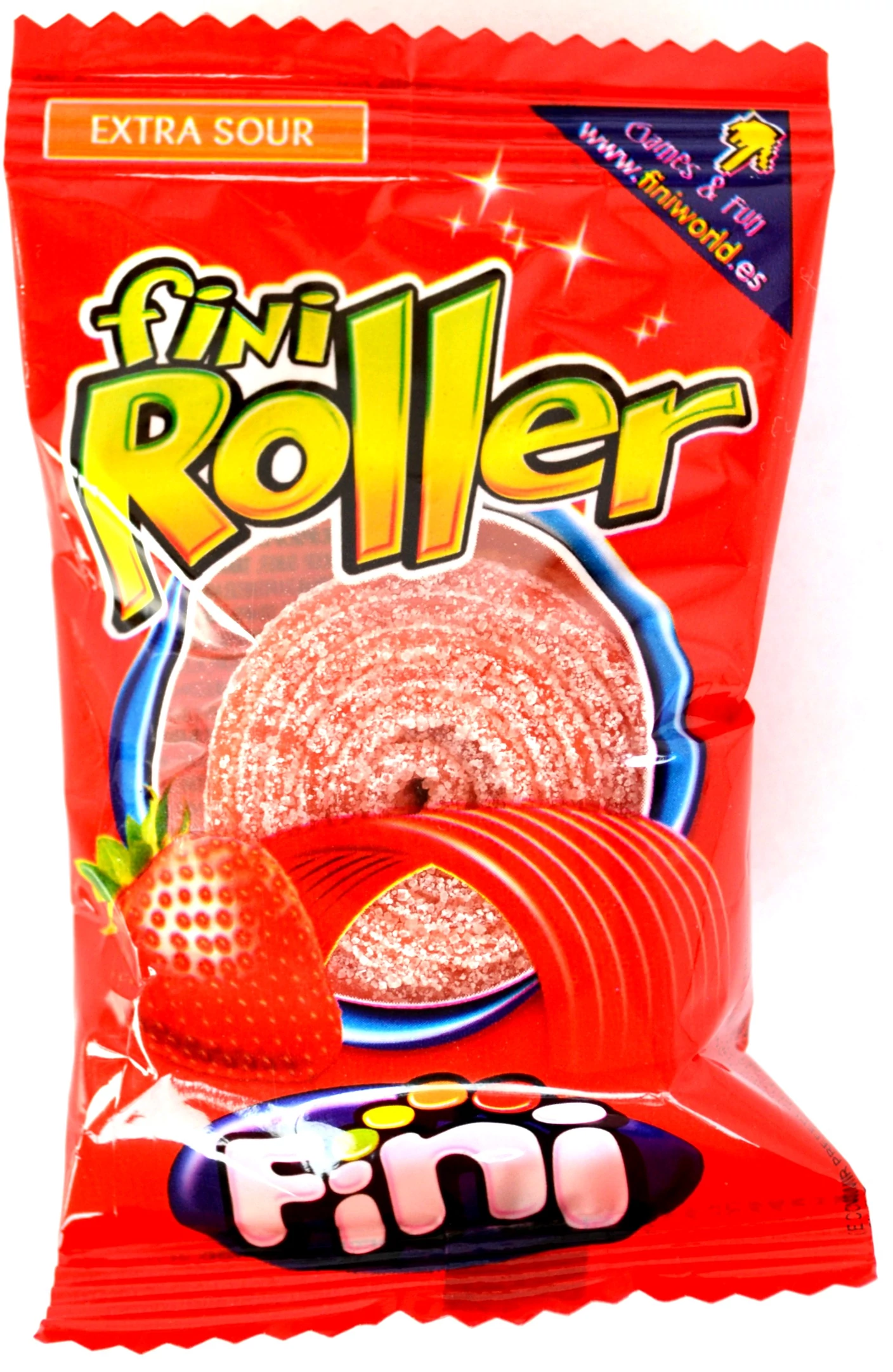 Fini Roller Epres gumicukor 20g