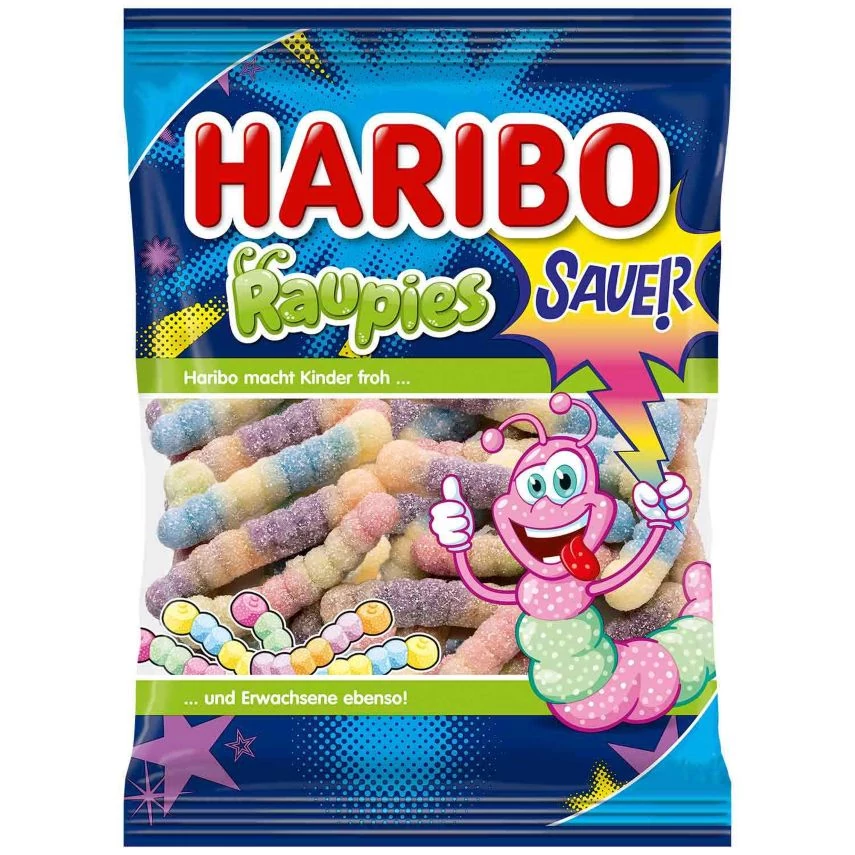 Haribo Savanyú Hernyók 160g