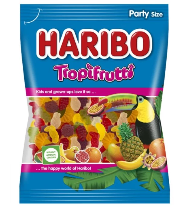 Haribo Trópusi Gyümölcs Gumicukor 1000g