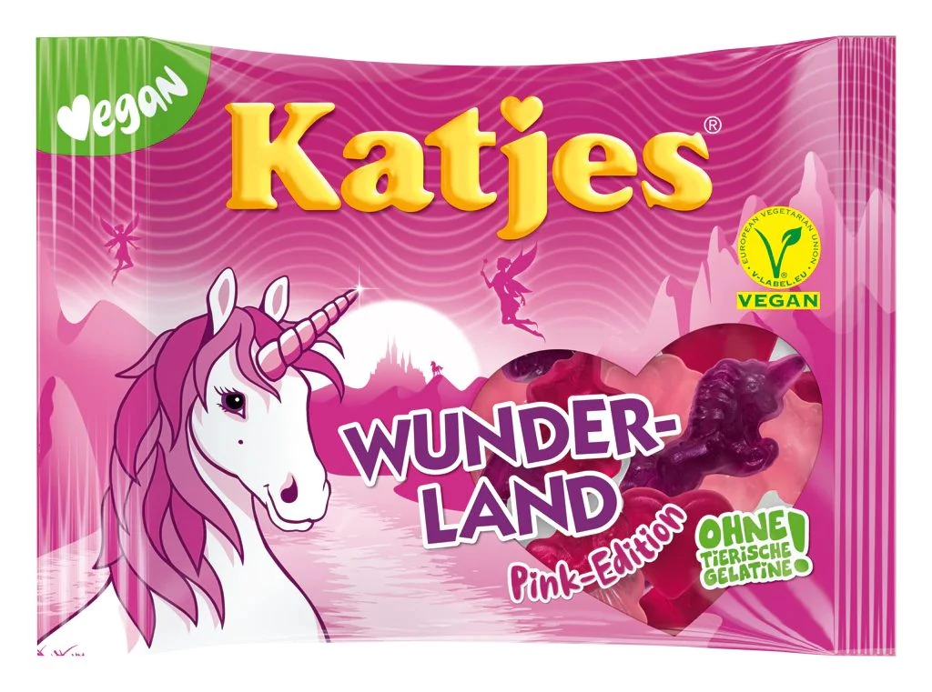 Katjes Vegan Gumicukor Pink Kiadás 175g