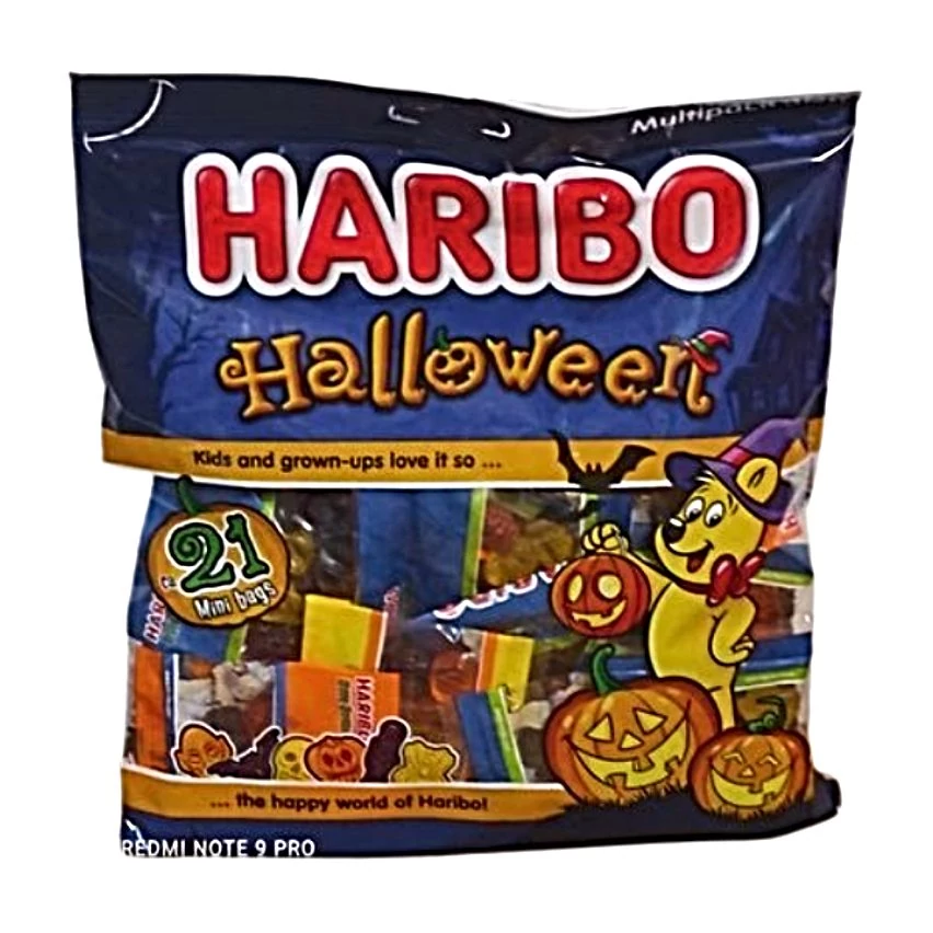 Haribo Halloween Gyümölcsízű Gumicukor Válogatás 250 g