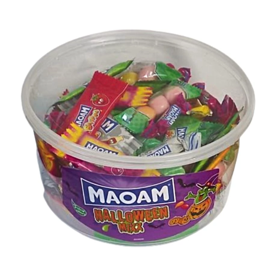 Maoam Halloween Olvadó Rágóbonbon Keverék Részben  Cola Ízesítéssel 580g