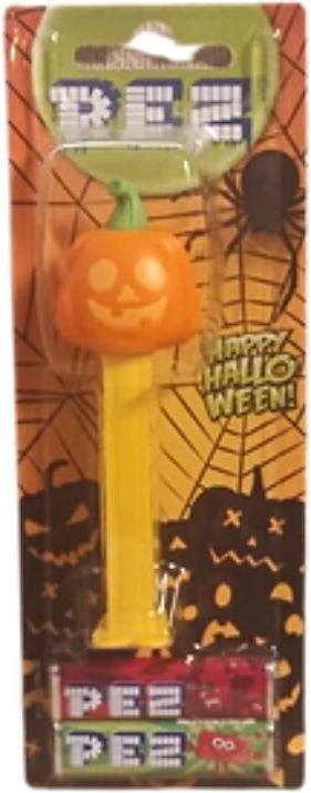 Hallowen  Tökfej  Cukorka  Adagoló 2db Pez Cukorkával (2x8,5) 17g 