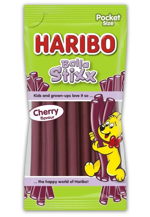 Haribo Balla Stixx Chery 80g