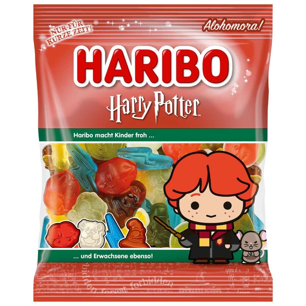 Haribo Harry Potter Gumicukor(Ron Weasly) 160g