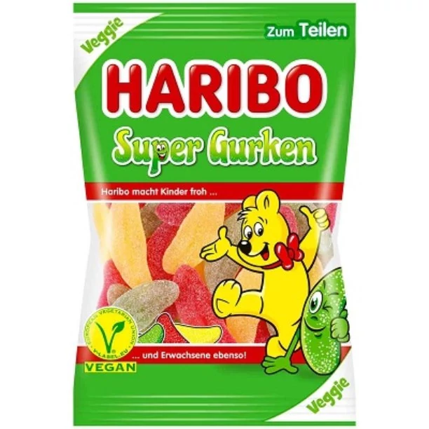 Haribo Vegan Super Uborka 175g