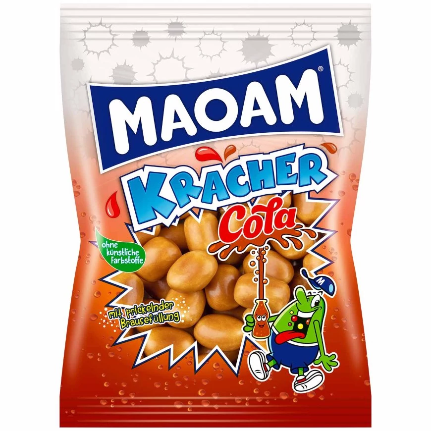 Maoam Kólás Rágócukorka Pezsgőcukorral 200g