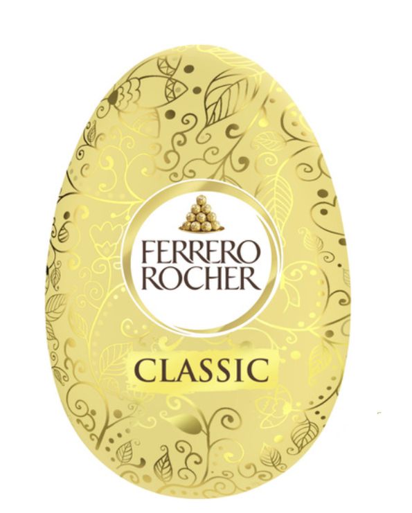 Ferrero Rocher Tejcsokoládé Tojás Mogyoródarabkákkal 100g