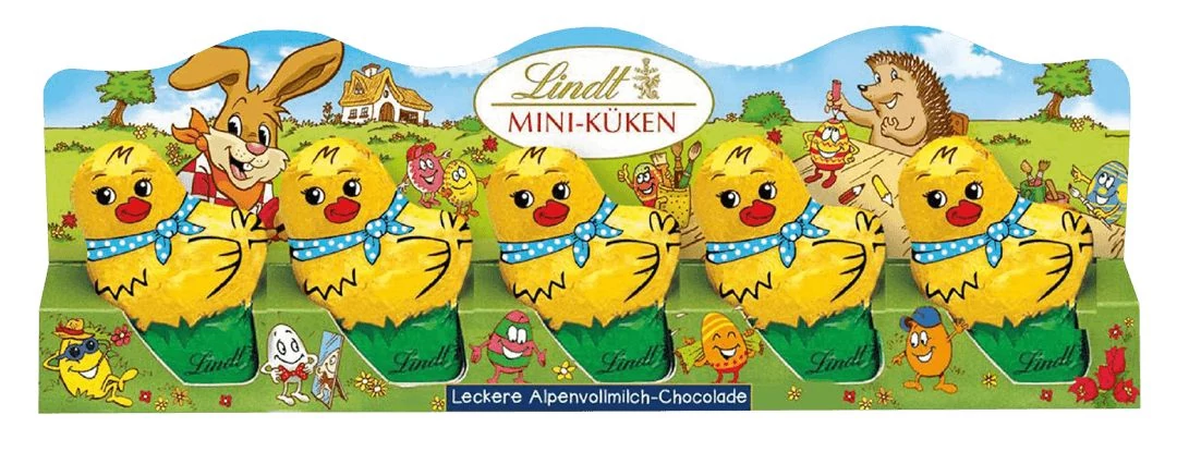 Lindt Tejcsokoládé Csibék (5*10g) 50g