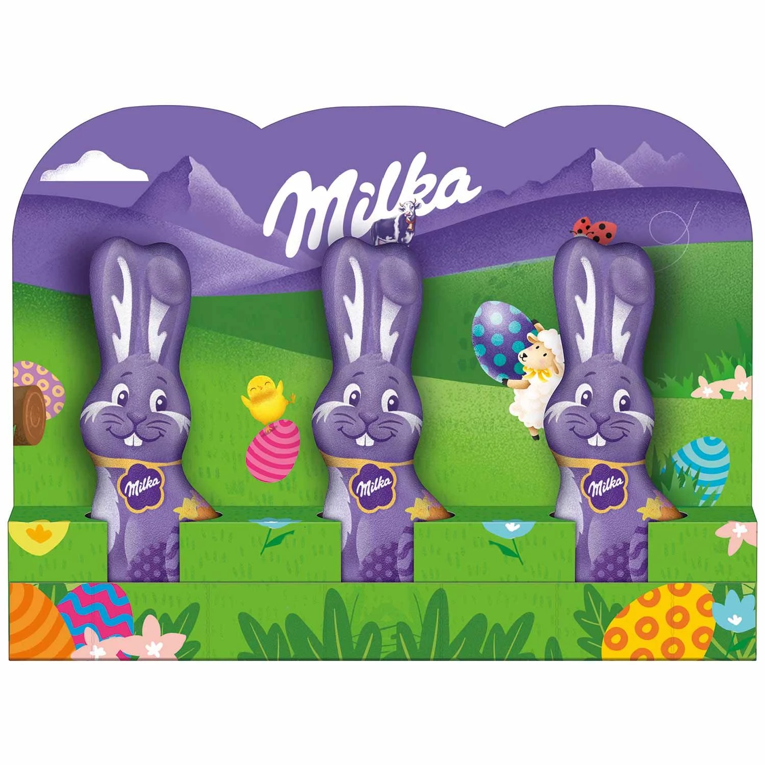 Milka Tejcsokoládé Nyuszik 3*15g  45g