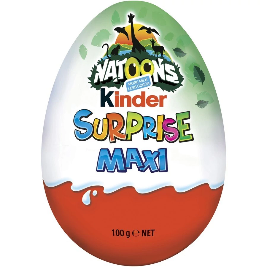 Kinder Natoons Meglepetés Maxi Tojás 100g