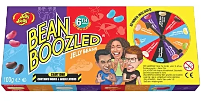 Jelly Belly Ajándékdoboz, Bean Boozled (Furcsa ízek) 6.generációs 100g