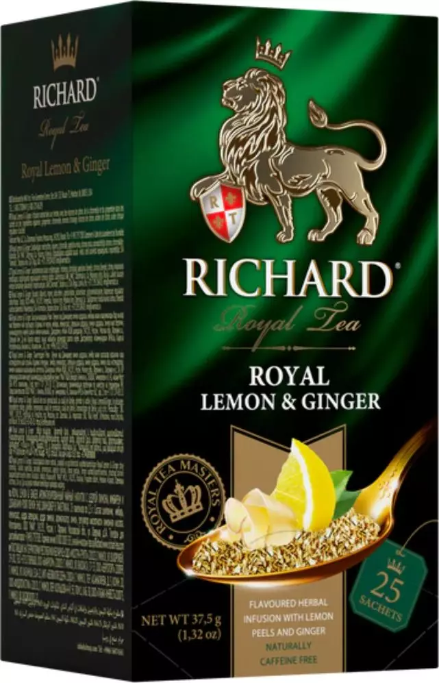 Richard Royal Citrom&Gyömbér Gyógynövény Tea 37,5g