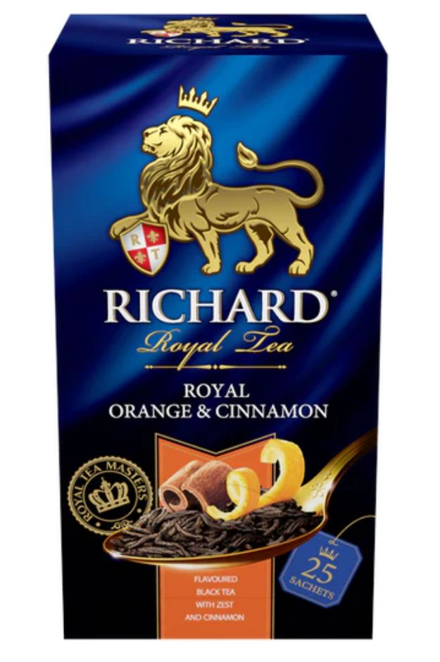 Richard Royal Narancs&Fahéj Ízesített Fekete Tea 50g