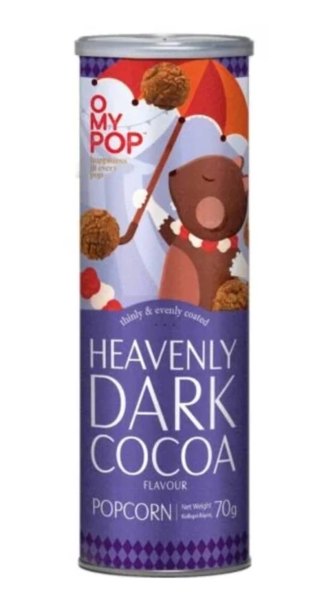 OMYPOP Csokoládé Ízű Popcorn 70g