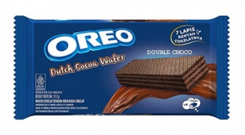 Oreo Wafers Double Choco 117g