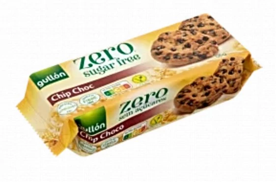 Gullón Zero Chip Choc cukormentes keksz csokoládé darabkákkal, édesítőszerrel 125 g