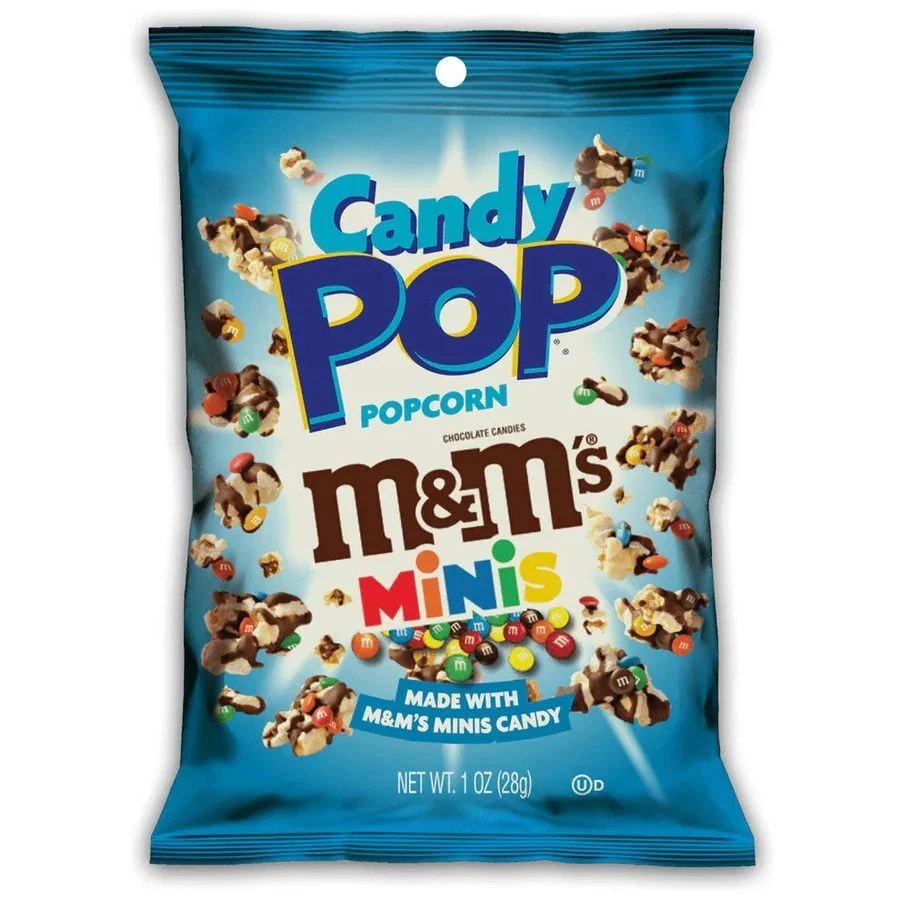 Candy Pop M&M's Ízű Darabos  Popcorn 149g