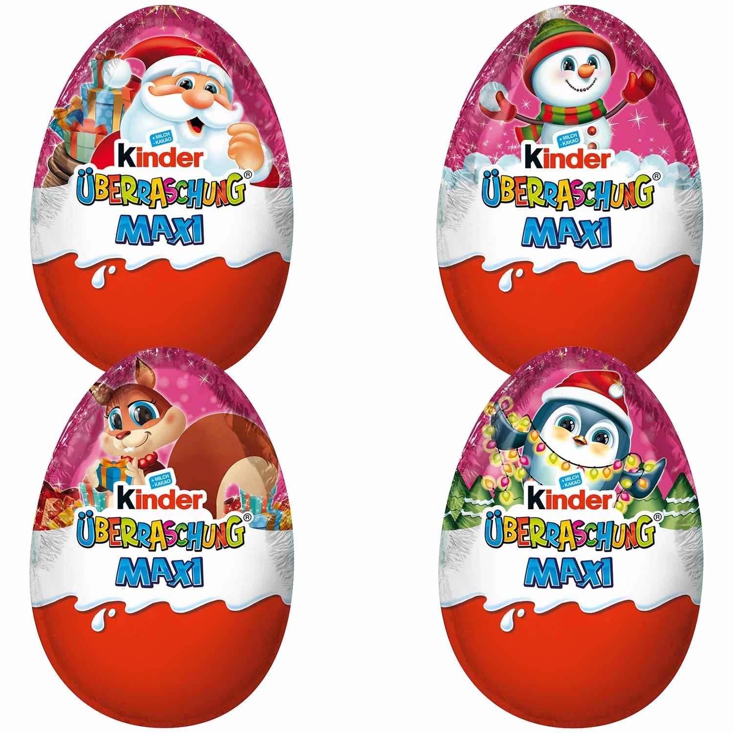 Kinder Karácsonyi Maxi Tojás Lányoknak 100g(1db)