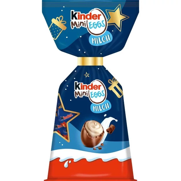 Kinder Karácsonyi Tejes Krémmel Töltött Tojások 85g