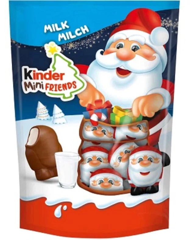 Kinder Mikulás Mini Friends Tejcsokoládé Figurák 122g