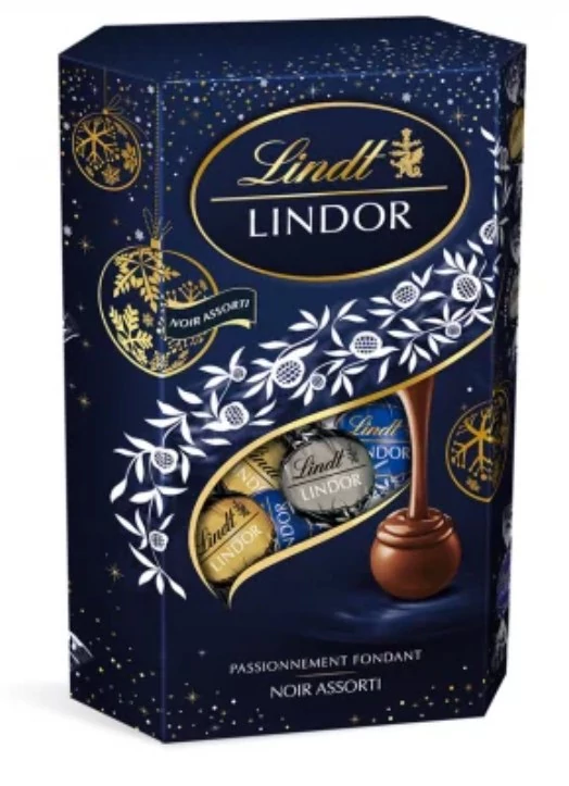 Lindt Lindor  Ünnepi Svájci Praliné Válogatás 337g