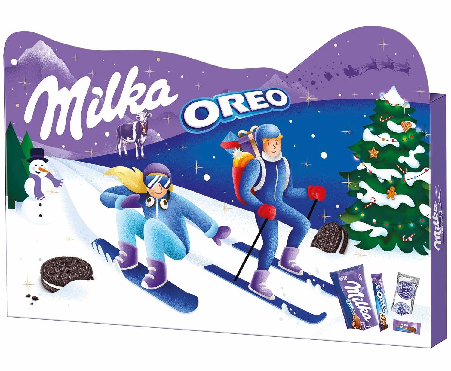 Milka Oreo  Karácsonyi Csomag 182g