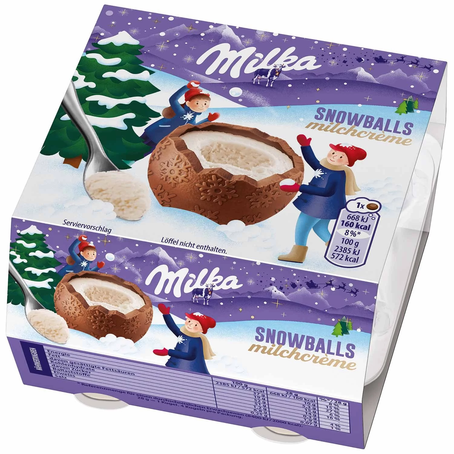 Milka Snowballs 112g