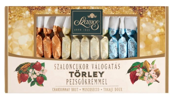 Szamos Törley Pezsgős Praliné Szaloncukor Válogatás 150g