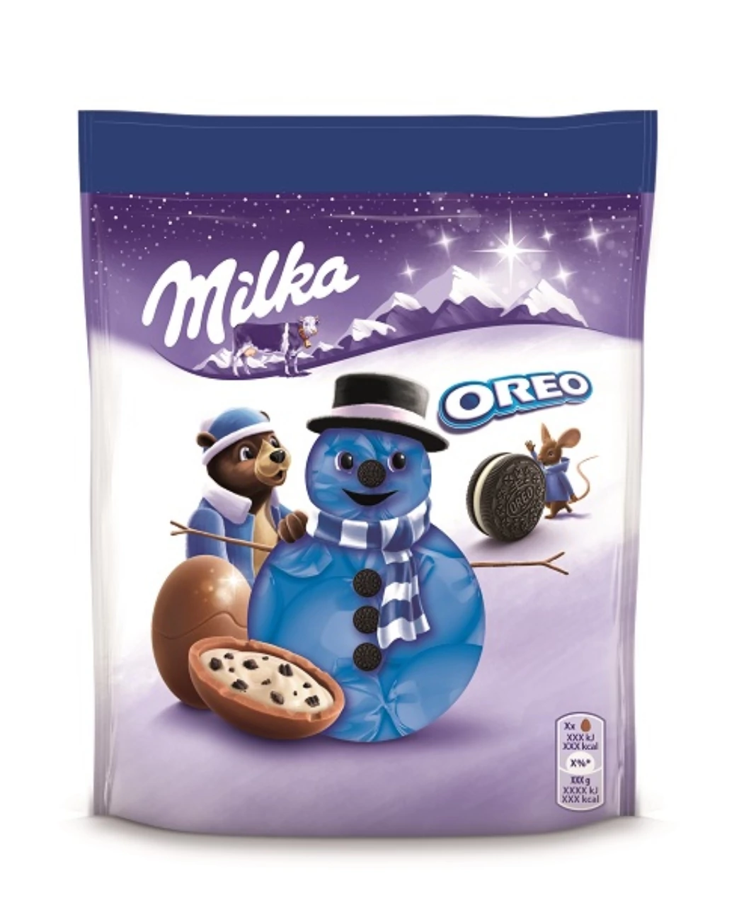 Milka & Oreo Karácsonyi Golyók 86g