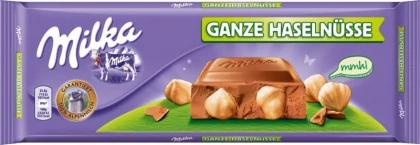 Milka Egészmogyorós tejcsoki 270g