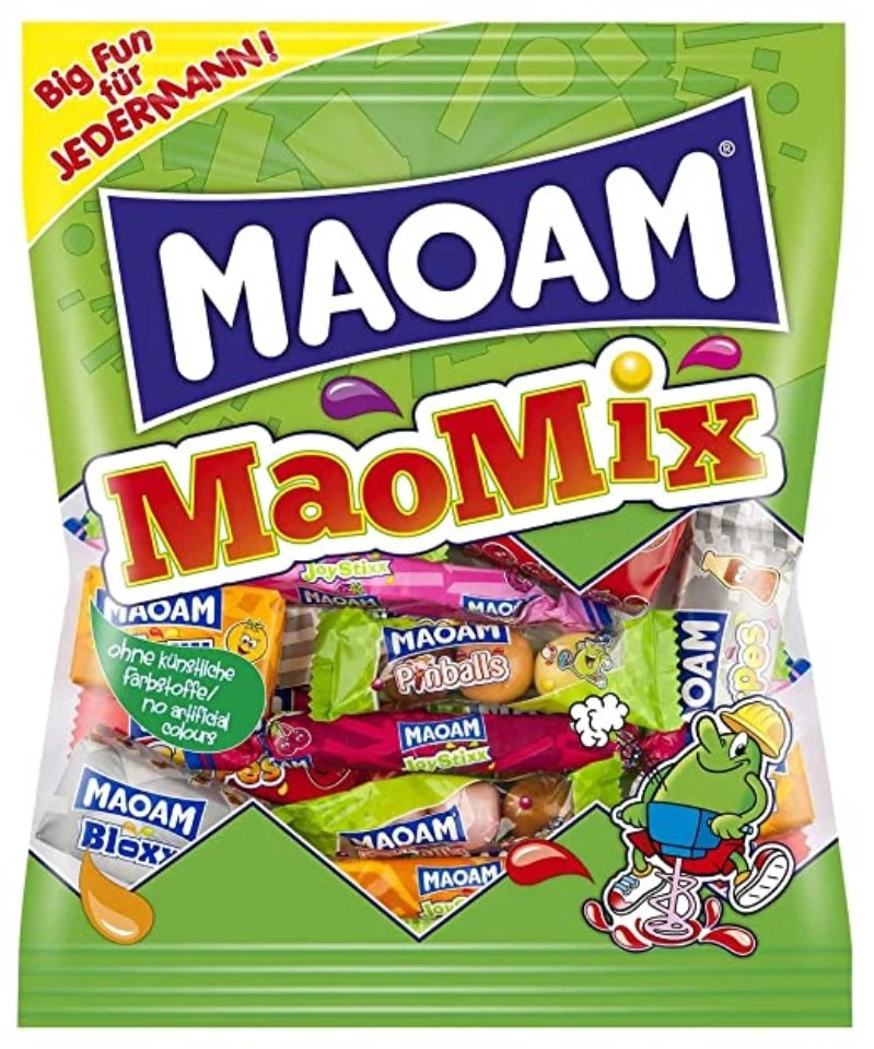 Maoam Olvadó Rágóbonbon Keverék Részben  Cola Ízesítéssel 250g