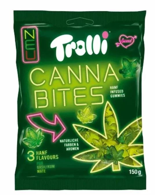 Trolli Kanabisz Ízű Gumicukor 150g