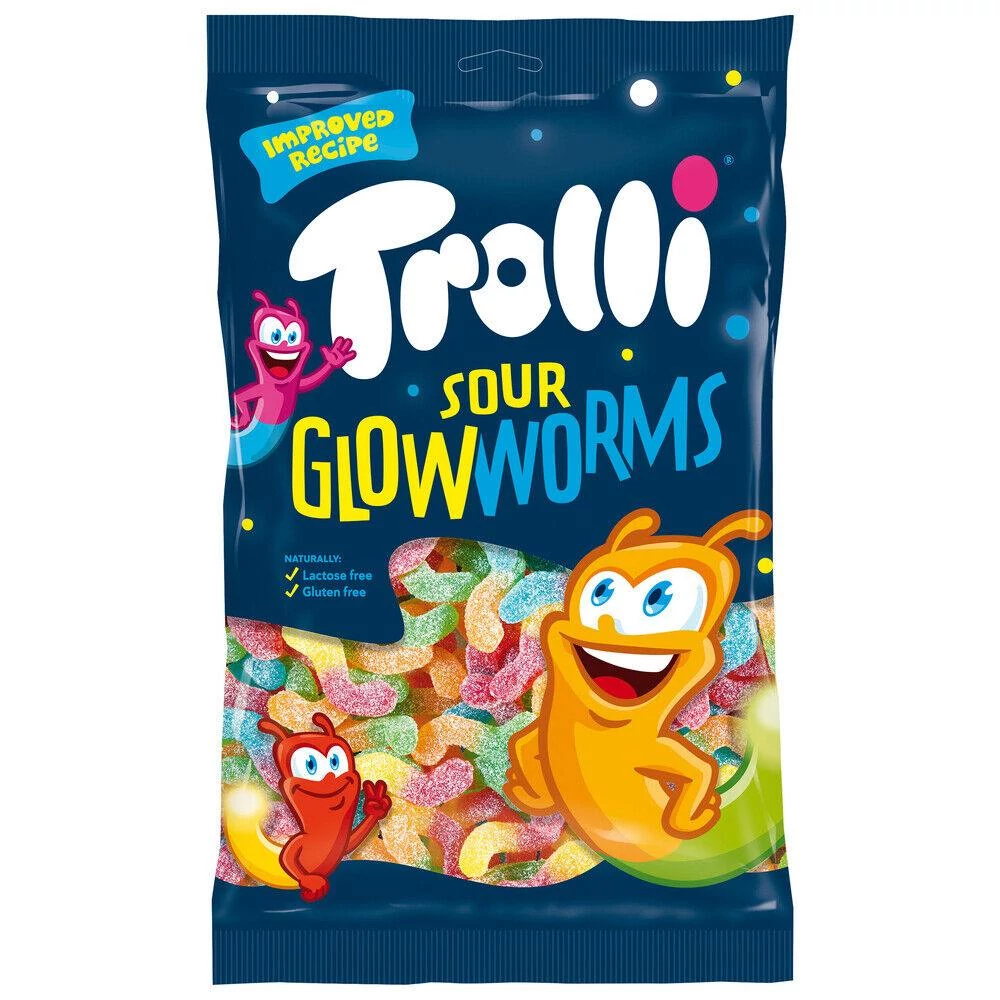 Trolli Gumicukor Cukros kukac 1000g