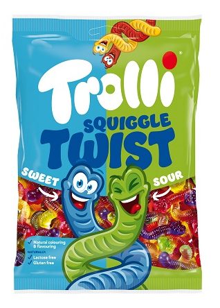 Trolli Squiggle Twist Gumicukor 100g