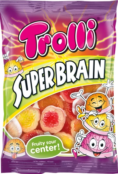 Trolli Super Agy Töltött Gumicukor 100g