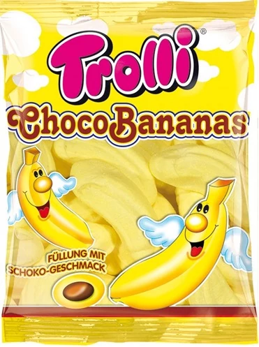 Trolli csokival töltött banános hab 150g